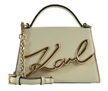 KARL LAGERFELD K / Signature Crossbody Bag Cream White