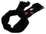 KARL LAGERFELD Ikon Furry Patch Scarf Black
