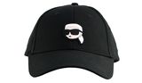 KARL LAGERFELD Ikon Cap Black