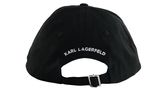KARL LAGERFELD Ikon Cap Black