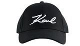 KARL LAGERFELD K / Signature Cap Black KARL LAGERFELD K / Signature Cap Black