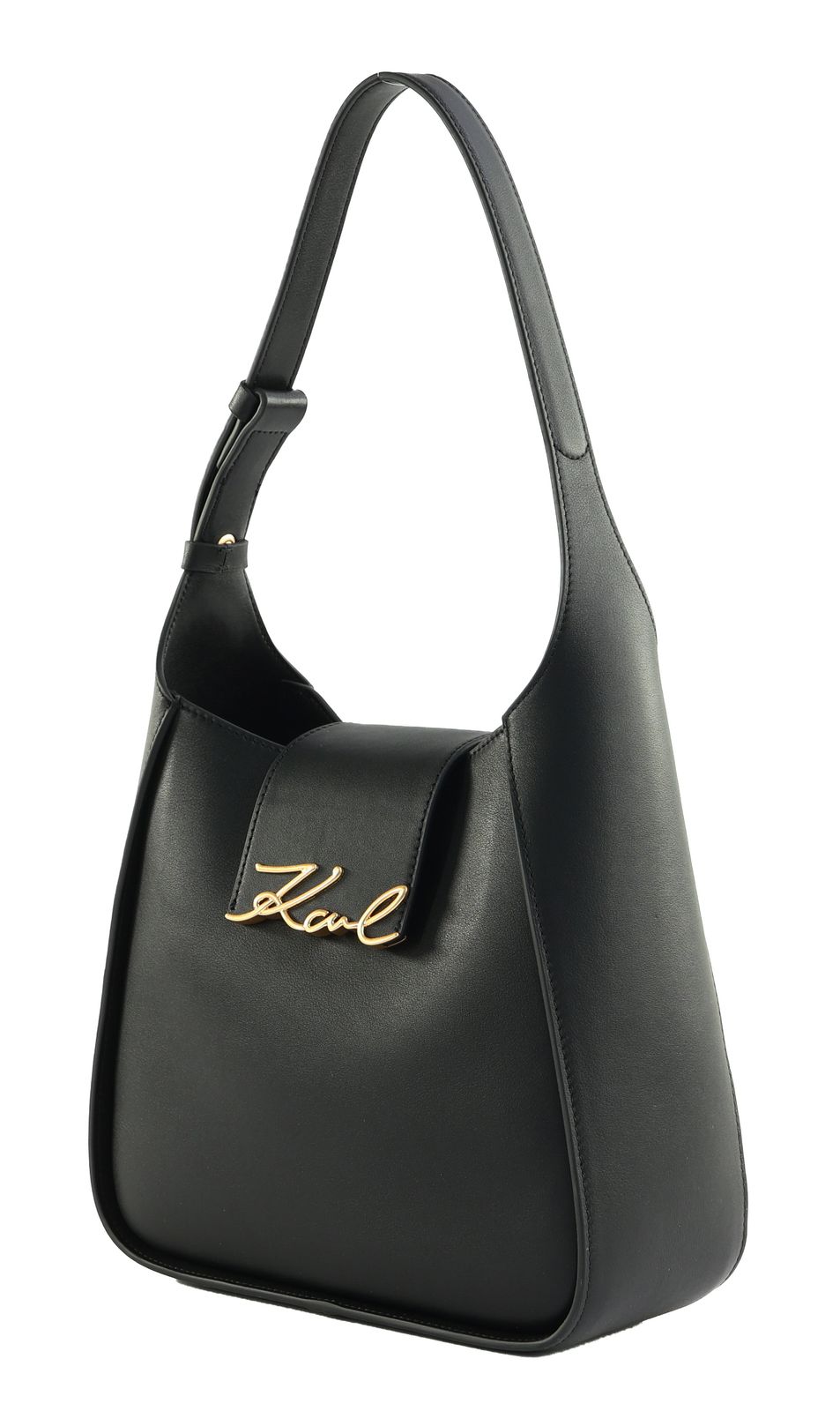KARL LAGERFELD K / Signature Hobo Black KARL LAGERFELD K / Signature Hobo Black