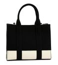 KARL LAGERFELD K / RSG Square MN Tote Col. BLK Cannoli Cream - Black