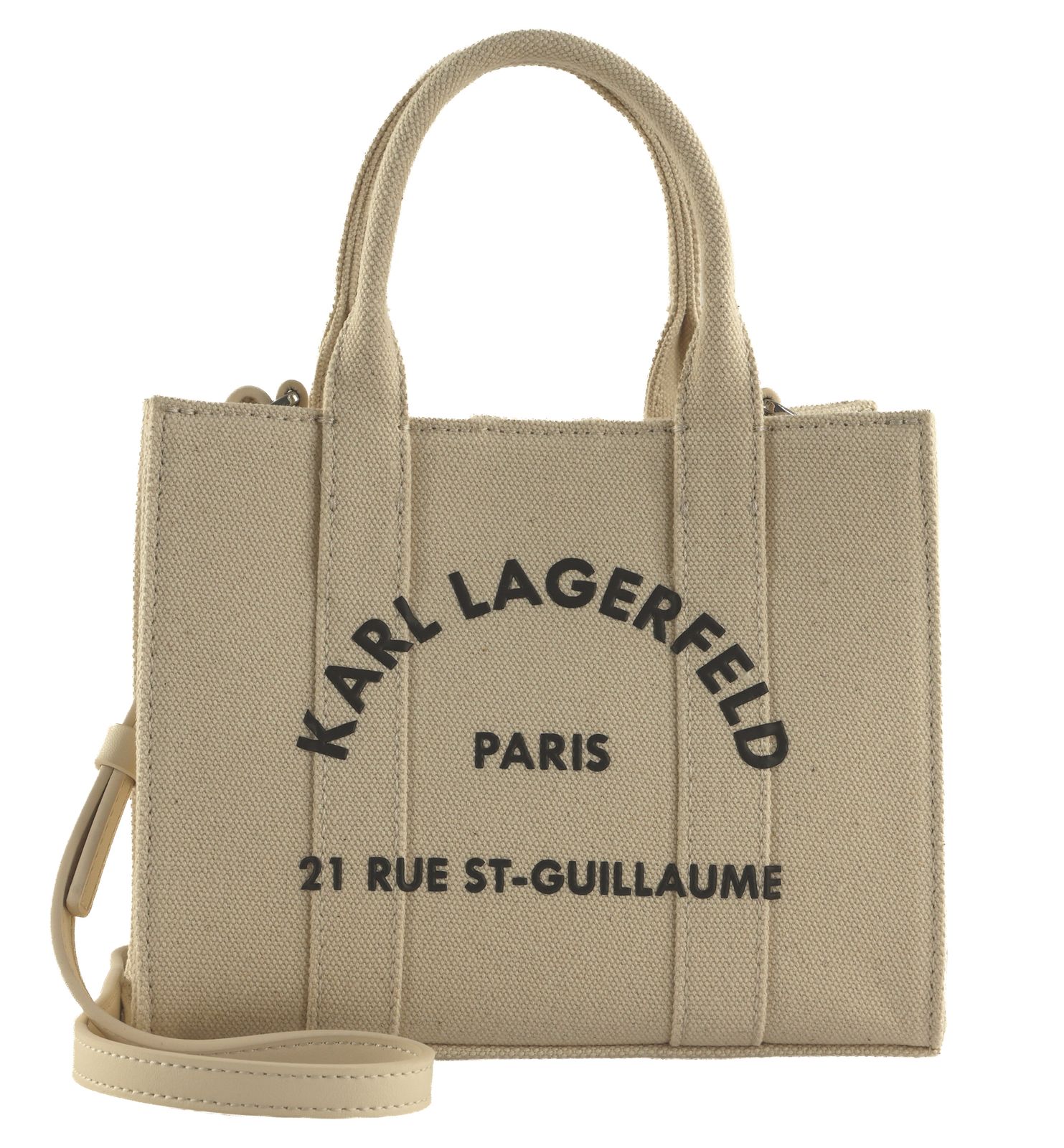 KARL LAGERFELD K / RSG Square Mini E / W Tote Natural