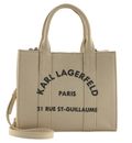 KARL LAGERFELD K / RSG Square Mini E / W Tote Natural KARL LAGERFELD K / RSG Square Mini E / W Tote Natural
