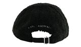 KARL LAGERFELD Ikon Shearling Karl Cap Black KARL LAGERFELD Ikon Shearling Karl Cap Black