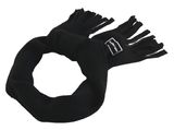 KARL LAGERFELD K / Essential Patch Scarf Black