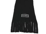 KARL LAGERFELD K / Essential Patch Scarf Black