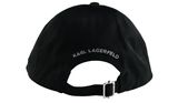 KARL LAGERFELD Ikon Rhinestones Cap Black