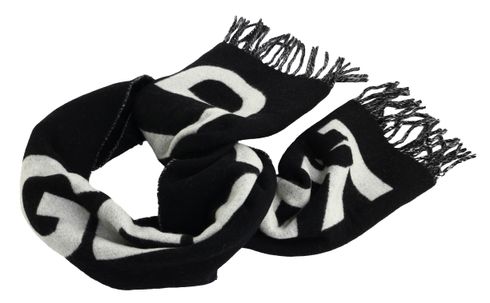 KARL LAGERFELD K / Essential JKRD Woven Scarf Black