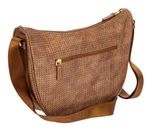 BRIC'S X- Collection Half Moon Bag Wool Caramel