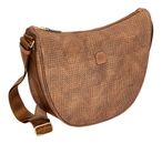 BRIC'S X- Collection Half Moon Bag Wool Caramel