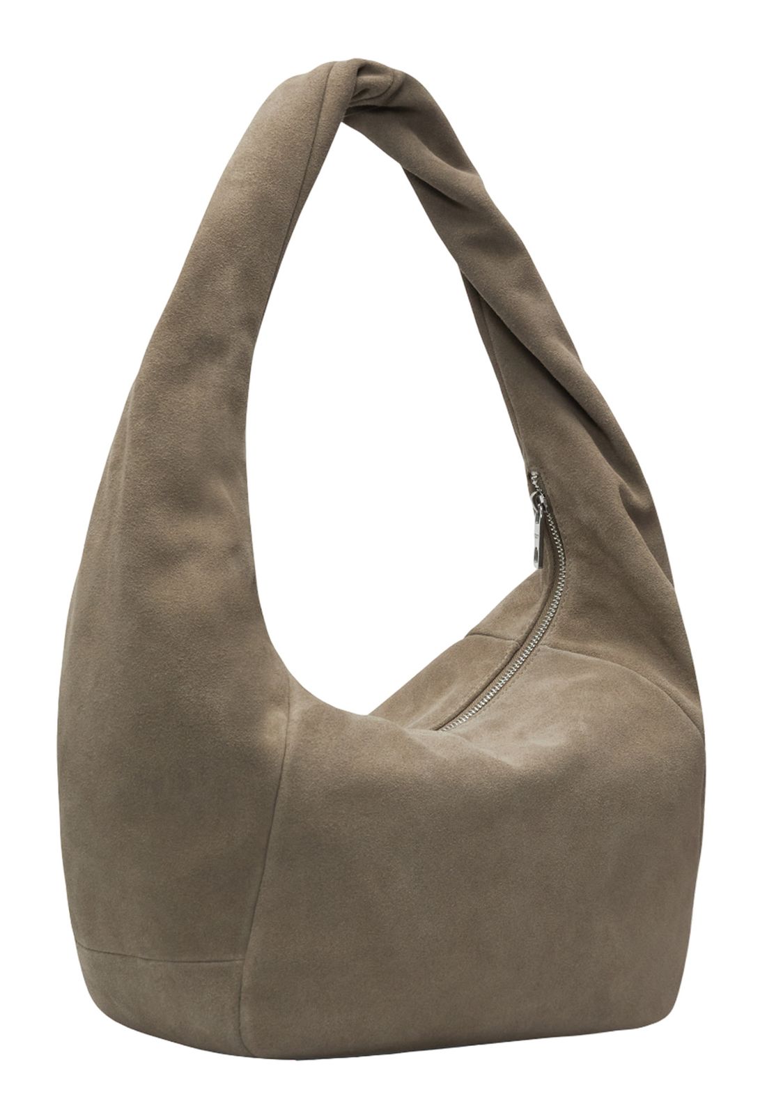 LIEBESKIND BERLIN Farrah II Hobo Bag M Neutral Grey LIEBESKIND BERLIN Farrah II Hobo Bag M Neutral Grey