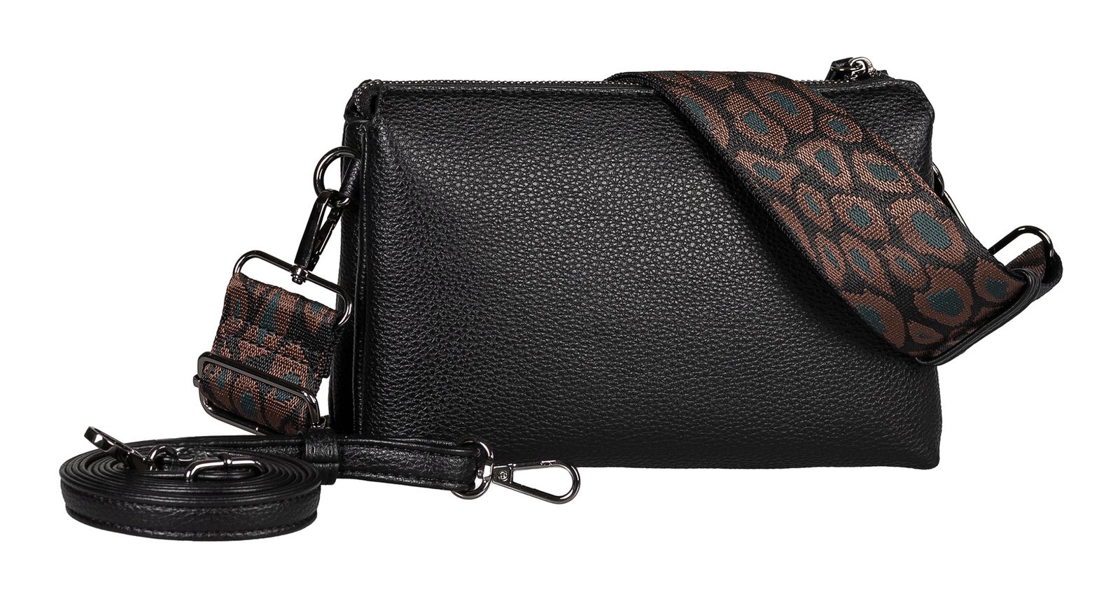 Gabor Linda Cross Bag Leo Black Gabor Linda Cross Bag Leo Black
