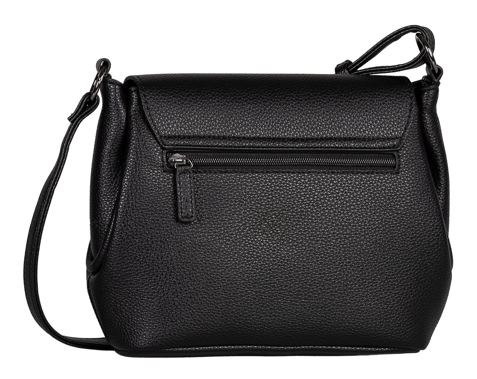 Gabor Amal Flap Bag Top Zip M Black Gabor Amal Flap Bag Top Zip M Black