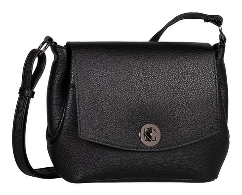 Gabor Amal Flap Bag Top Zip M Black