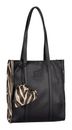 Gabor Elfie Luxe Zip Tote Bag M Animal Black