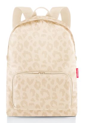 reisenthel Mini Maxi Foldable Backpack Leo Vanilla