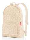 reisenthel Mini Maxi Foldable Backpack Leo Vanilla