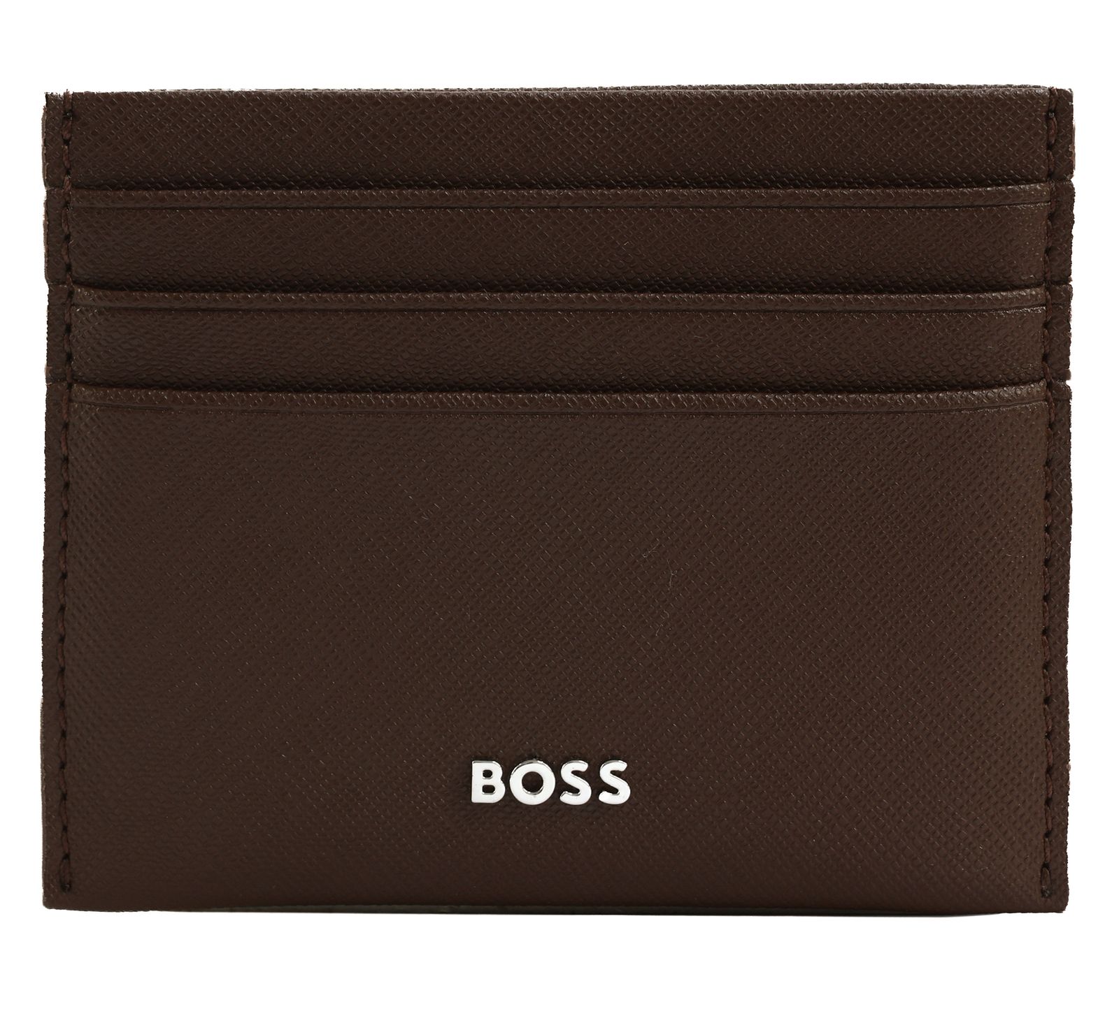 BOSS Northon Card Holder Dark Brown BOSS Northon Card Holder Dark Brown
