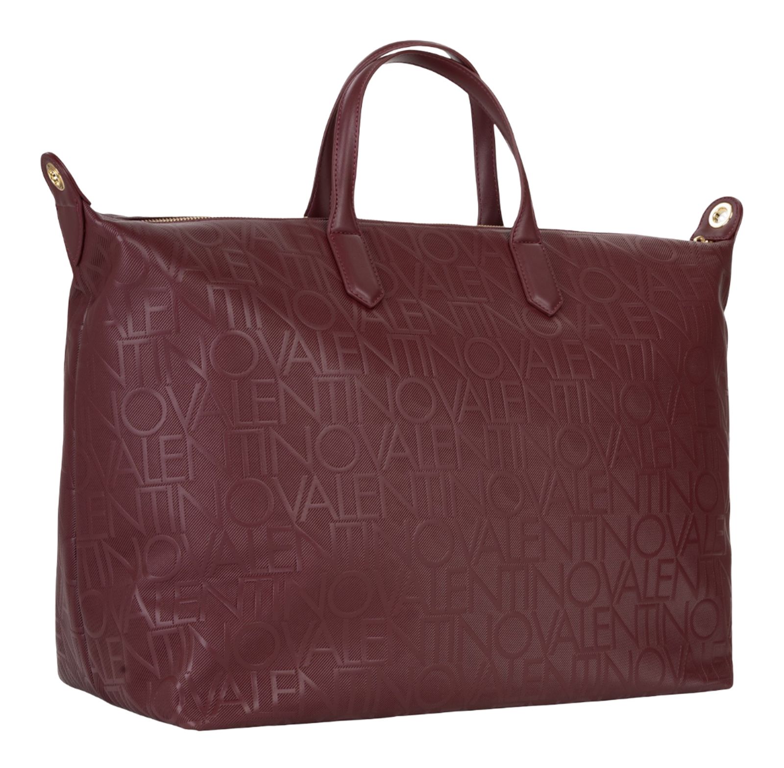 VALENTINO Gynevra Hand Duffer Bag Bordeaux VALENTINO Gynevra Hand Duffer Bag Bordeaux