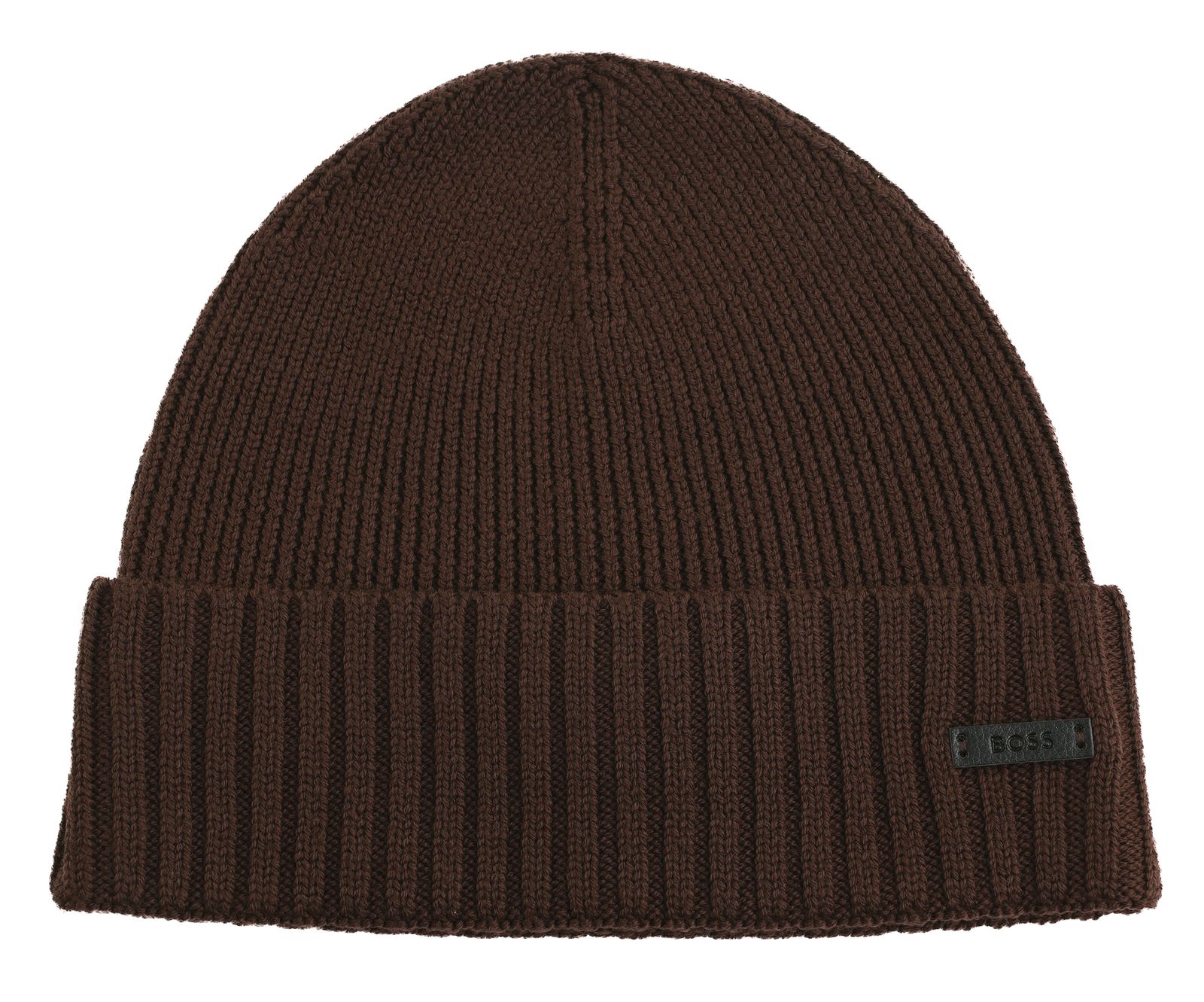 BOSS Fati Beanie Dark Brown