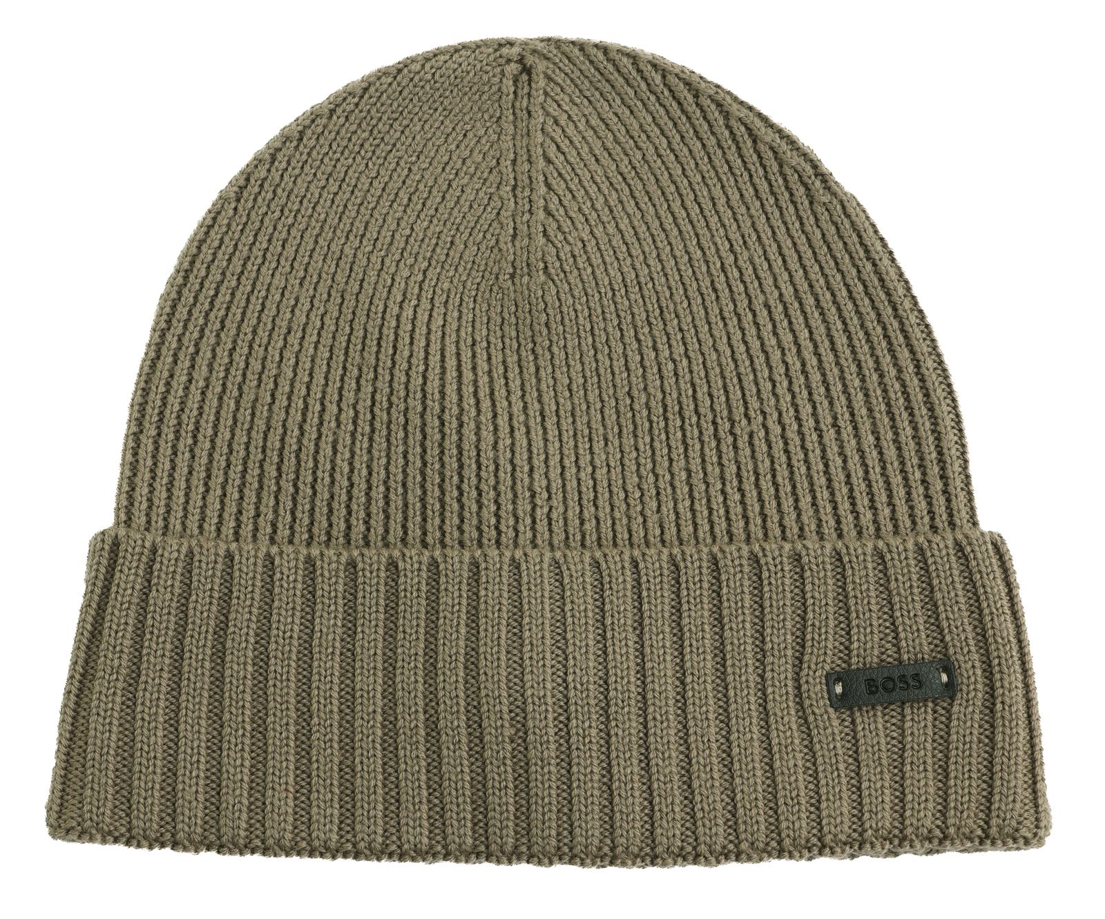 BOSS Fati Beanie Open Brown