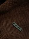 BOSS Albas Knitted Scarf Dark Brown BOSS Albas Knitted Scarf Dark Brown