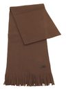 BOSS Albas Knitted Scarf Medium Brown BOSS Albas Knitted Scarf Medium Brown