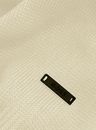 BOSS Albas Knitted Scarf Open White