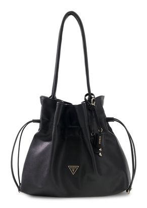 GUESS Karima Drawstring Tote Black
