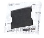 oxmox Leather RFID Protect Pocketbörse Turtle 2.0 Embossed Vintage Black