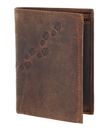 Footsteps 2.0 Embossed Vintage Dark Brown