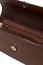 GUESS Danielle Flap Shoulder Bag Brown GUESS Danielle Flap Shoulder Bag Brown
