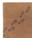 oxmox Leather RFID Protect Kombibörse Footsteps 2.0 Embossed Vintage Light Brown oxmox Leather RFID Protect Kombibörse Footsteps 2.0 Embossed Vintage Light Brown
