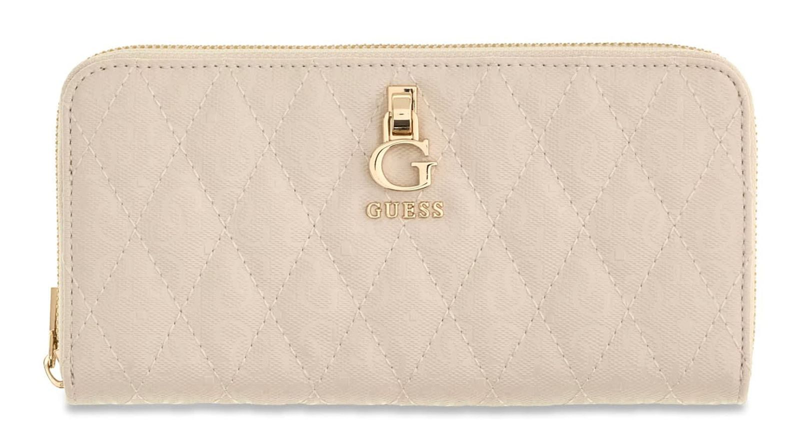 GUESS Tamara SLG Zip Around Wallet L Bone