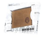 oxmox Leather RFID Protect Pocketbörse Freedom Lion Embossed Vintage Light Brown oxmox Leather RFID Protect Pocketbörse Freedom Lion Embossed Vintage Light Brown