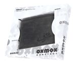 oxmox Leather RFID Protect Pocketbörse Lizard 2.0 Embossed Vintage Black