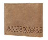 oxmox Leather RFID Protect Pocketbörse Jumping Jack 2.0 Embossed Vintage Light Brown oxmox Leather RFID Protect Pocketbörse Jumping Jack 2.0 Embossed Vintage Light Brown