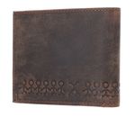 oxmox Leather RFID Protect Querscheinbörse Jumping Jack 2.0 Embossed Vintage Dark Brown oxmox Leather RFID Protect Querscheinbörse Jumping Jack 2.0 Embossed Vintage Dark Brown