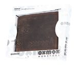 oxmox Leather RFID Protect Querscheinbörse Jumping Jack 2.0 Embossed Vintage Dark Brown oxmox Leather RFID Protect Querscheinbörse Jumping Jack 2.0 Embossed Vintage Dark Brown