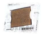 oxmox Leather RFID Protect Pocketbörse Turtle 2.0 Embossed Vintage Light Brown oxmox Leather RFID Protect Pocketbörse Turtle 2.0 Embossed Vintage Light Brown