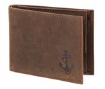 Freedom Anchor Embossed Vintage Dark Brown Freedom Anchor Embossed Vintage Dark Brown