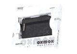 oxmox Leather Keyholder Freedom Fish Embossed Vintage Black