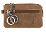 oxmox Leather Keyholder Crab 2.0 Embossed Vintage Light Brown oxmox Leather Keyholder Crab 2.0 Embossed Vintage Light Brown