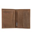 oxmox Leather RFID Protect Kombibörse Freedom Anchor Embossed Vintage Light Brown