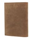 oxmox Leather RFID Protect Kombibörse Freedom Anchor Embossed Vintage Light Brown