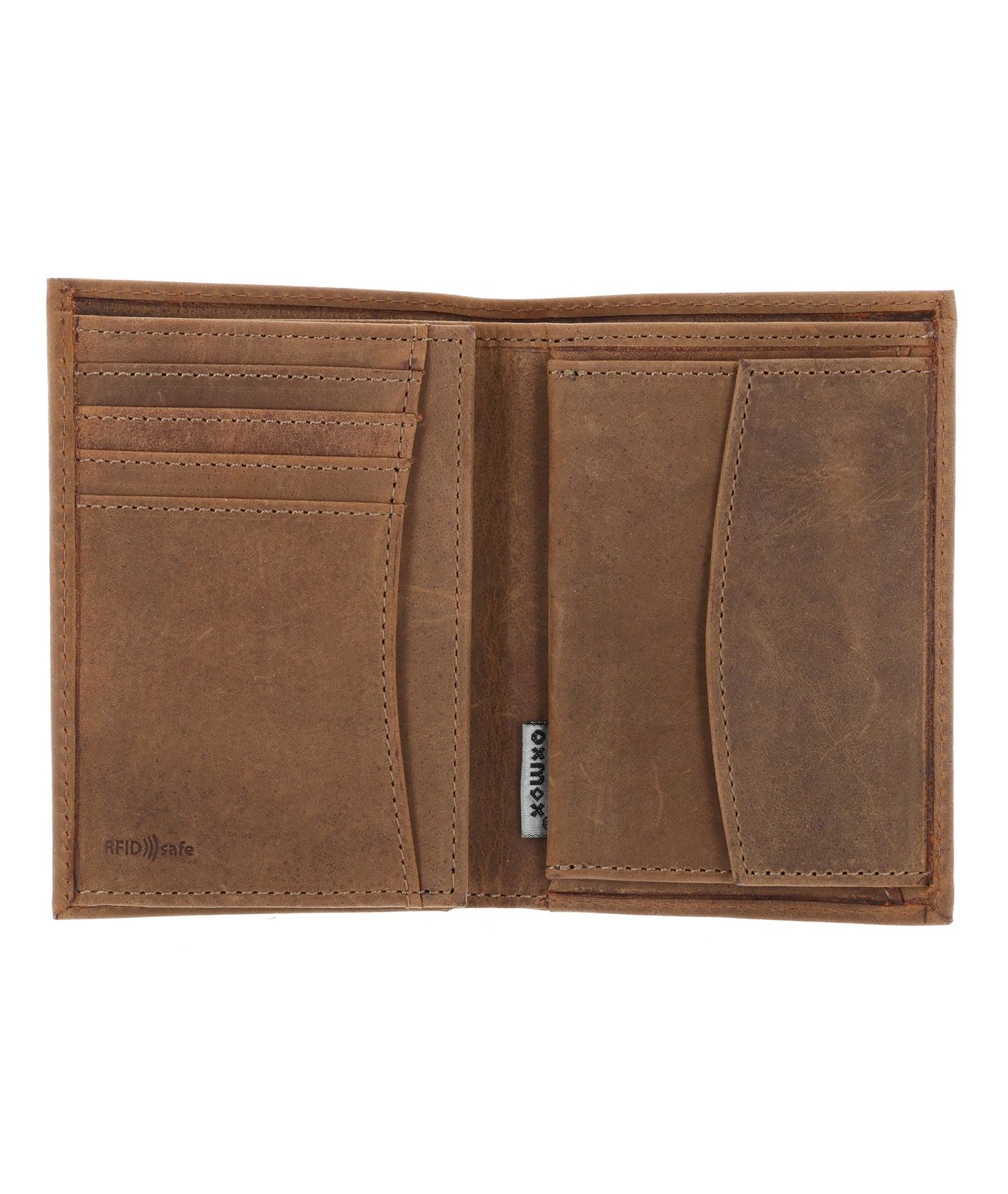 oxmox Leather RFID Protect Kombibörse Lizard 2.0 Embossed Vintage Light Brown oxmox Leather RFID Protect Kombibörse Lizard 2.0 Embossed Vintage Light Brown