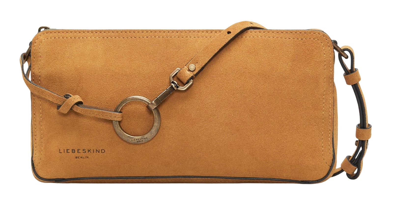 LIEBESKIND BERLIN Clarice 2 Crossbody Bag Honey Suede LIEBESKIND BERLIN Clarice 2 Crossbody Bag Honey Suede