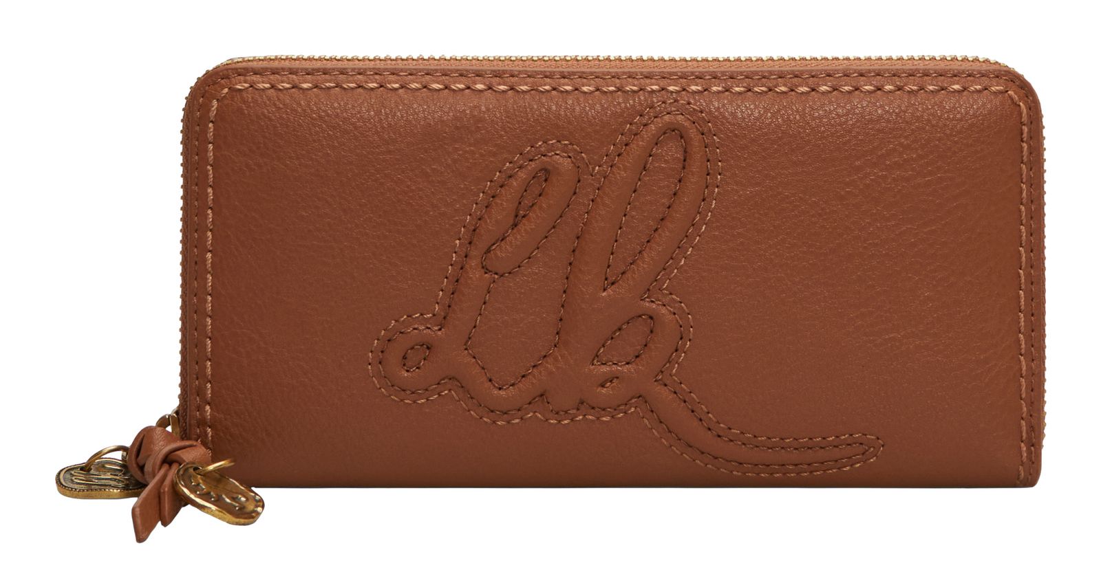 LIEBESKIND BERLIN Gigi Zip Around Wallet L Cognac